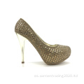 Plataformas nocturnas para mujeres tacones altos Stiletto